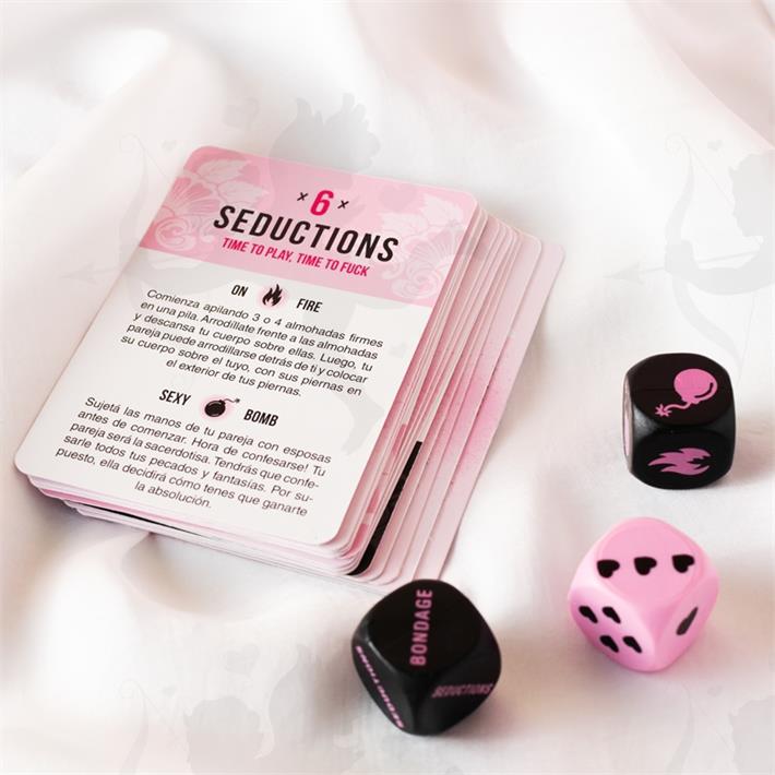 Les Amants. Juego de cartas + dado